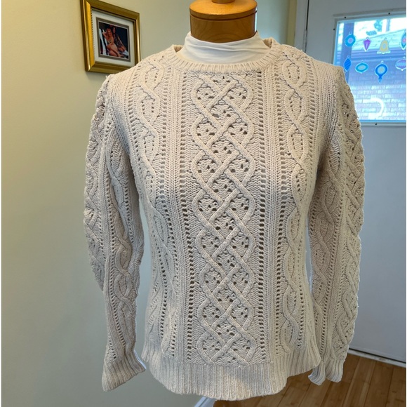 Michael Kors Cable Knit Sweater - Picture 2 of 13